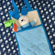 Load image into Gallery viewer, Soft Children's Cotton Bunny in a Blanket Toy (Assorted Colours)