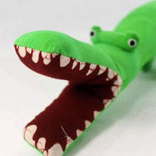 Load image into Gallery viewer, Handmade Crocodile Soft Toy