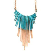 Load image into Gallery viewer, Fringe Necklace & Earring Set
