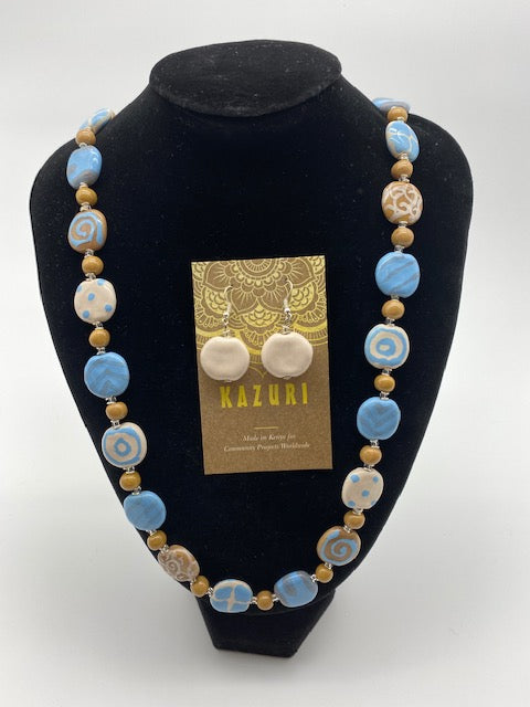 Kazuri on sale bead necklaces