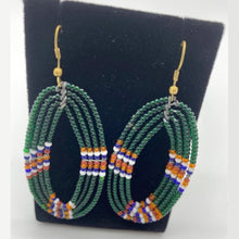 Load image into Gallery viewer, Handmade Beaded Earrings (Assorted  Colours & Designs)