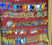 Load image into Gallery viewer, Handmade Beaded Earrings (Assorted  Colours & Designs)