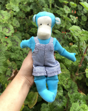 Load image into Gallery viewer, Handmade Soft Fabric Monkey Toy