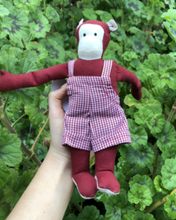 Load image into Gallery viewer, Handmade Soft Fabric Monkey Toy