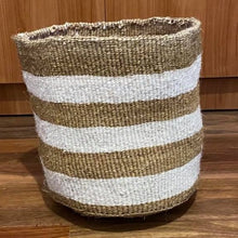 Load image into Gallery viewer, Kenyan Handwoven Sisal Planter Baskets