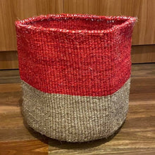 Load image into Gallery viewer, Kenyan Handwoven Sisal Planter Baskets