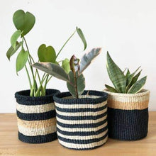 Load image into Gallery viewer, Kenyan Handwoven Sisal Planter Baskets